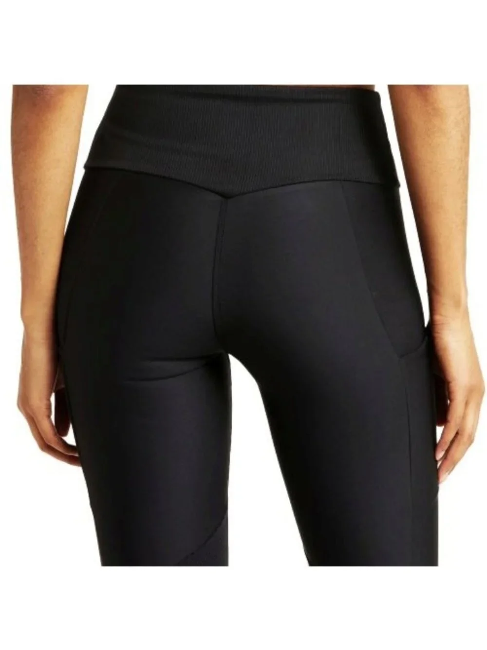 Alo Ribbed Airlift High-Waist 7/8 Enchanted Leggings Pockets Hi-Rise Skinny Pant